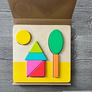 Lovevery Double Sided Sunny Day Puzzle from the Helper